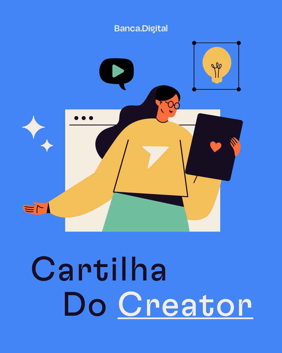 Capa da Cartilha do Creator 2024